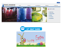 Tablet Screenshot of biotechlab.com.au